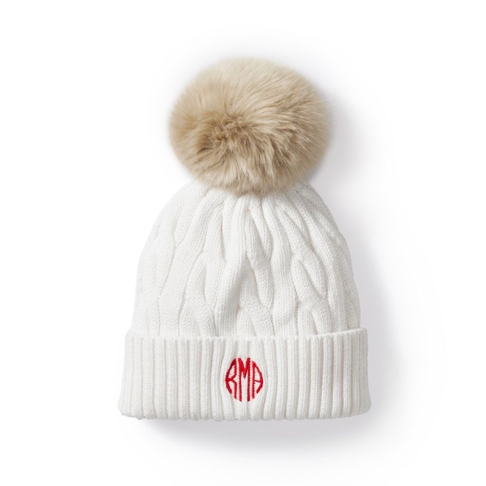 Mark & Graham Pom Pom Hat - Picture 2 of 4